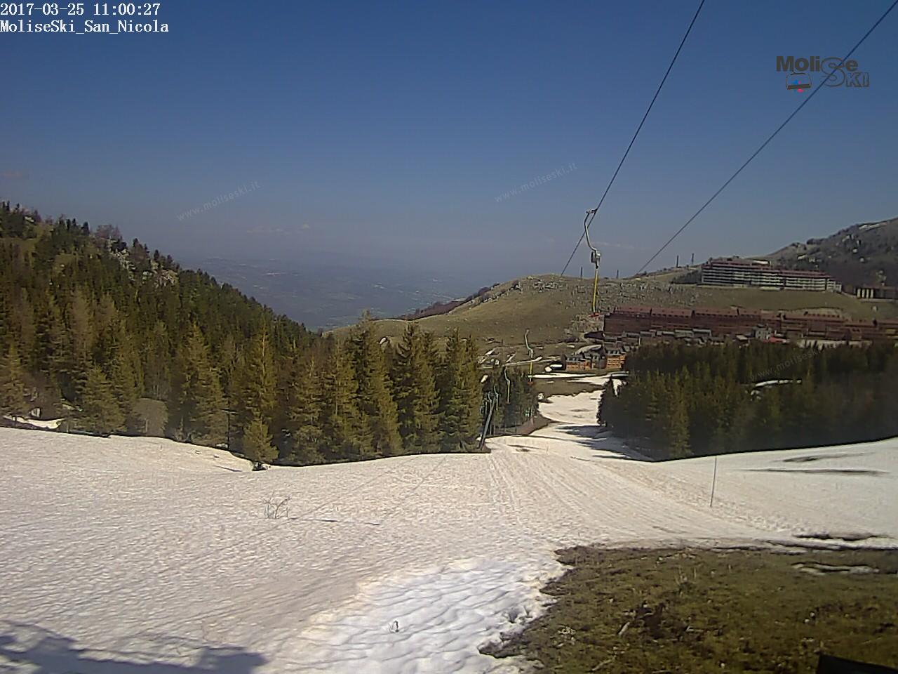 Webcam Skilift San Nicola - Campitello Matese